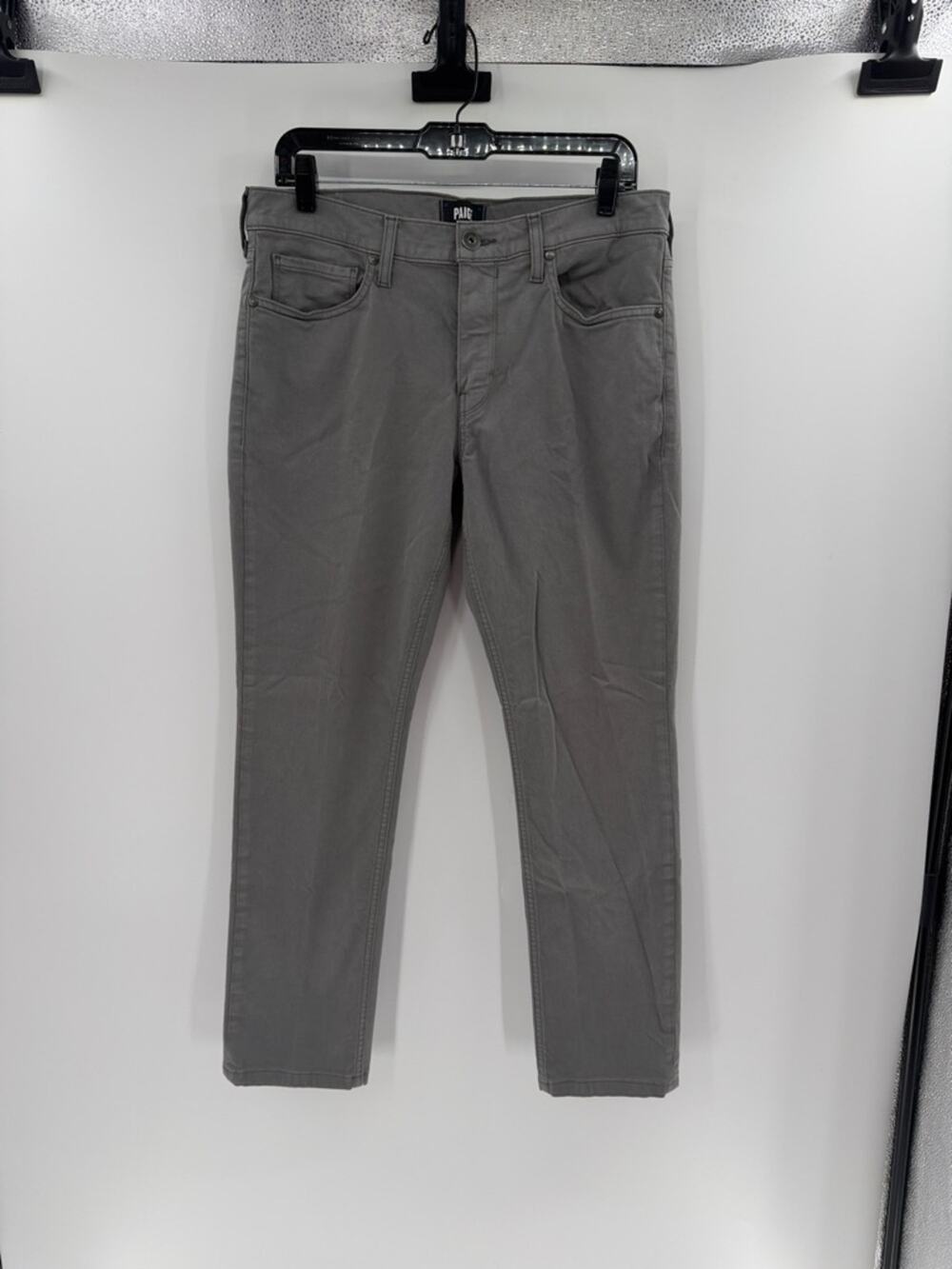 Paige Men's Lennox Slim Jeans - Gray - 33